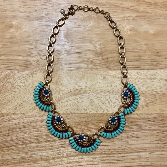 J Crew | NWOT in Box Beaded and Crystal Necklace